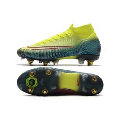 Nike Mercurial Superfly 7 Elite SG-PRO Anti-Clog Amarillo Negro Verde_5.jpg